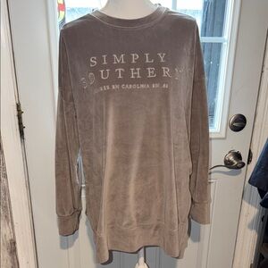 Simply Southern Beige Pullover